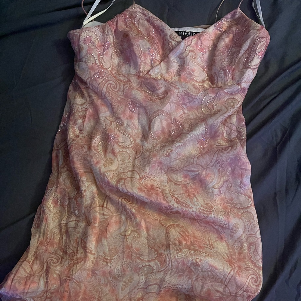 A Rimini Dress Color Pearl Pink Size 10